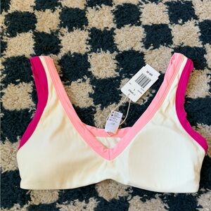LSPace Swim Lala Bikini Top L Cream Pink New